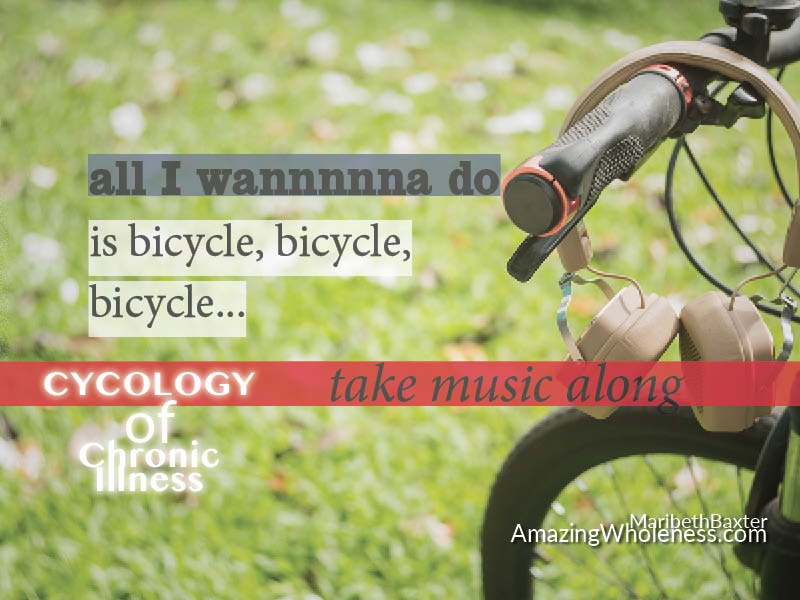 all I wanna do is bicycle, bicycle, bicycle -- cytology of chronic illness