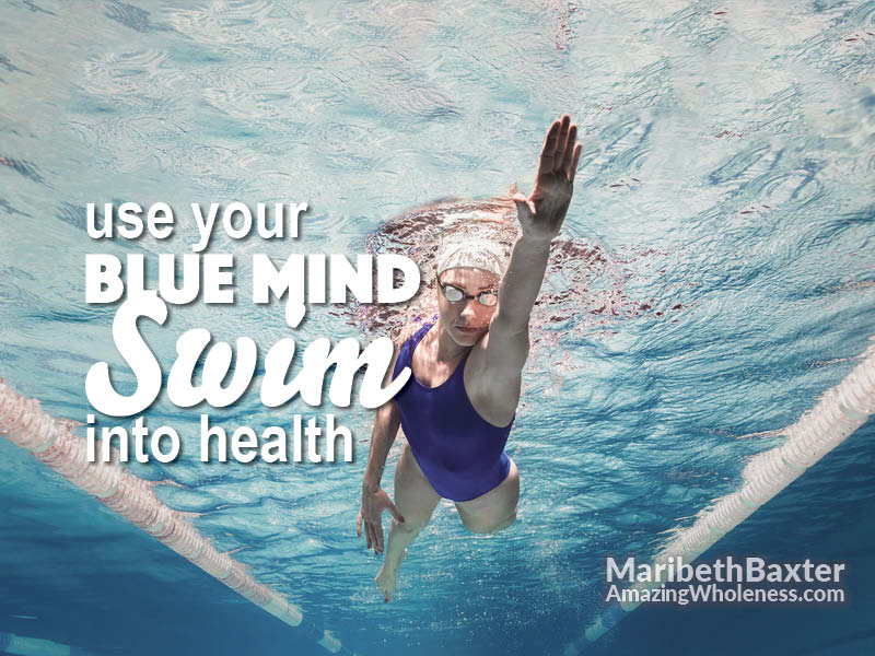 use your blue mind, swim into health