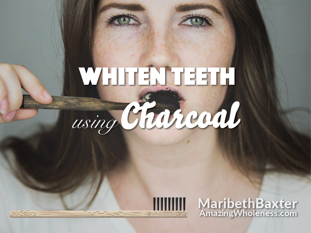 whiten teeth using charcoal