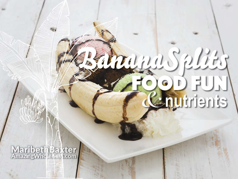 banana splits, food and nourishment