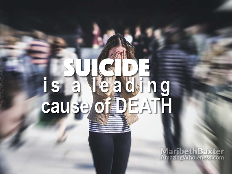 suicide is a leading cause of death