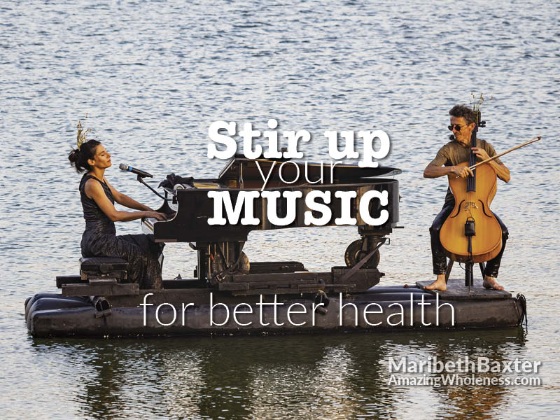 stir up your music for better health