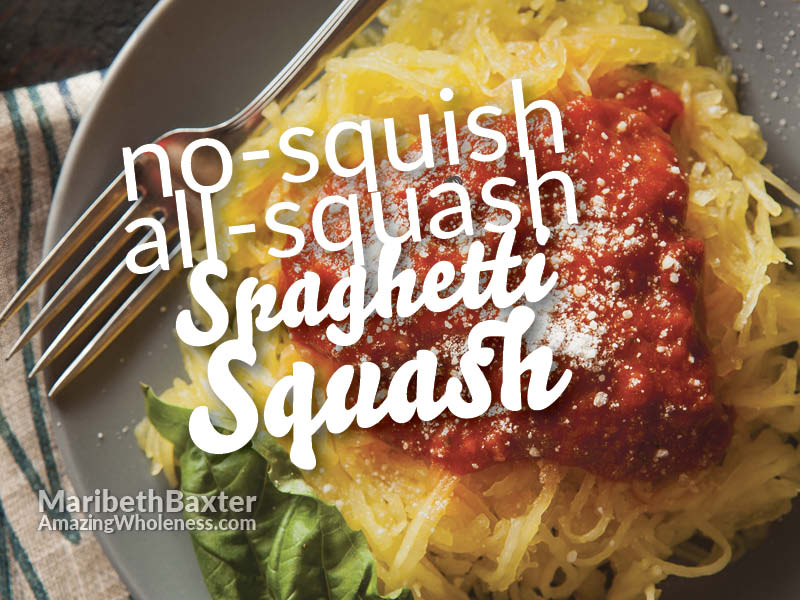 no-squish, spaghetti squash