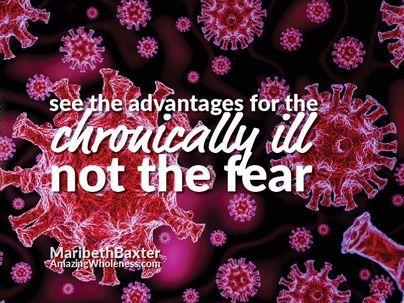 See the advantages for the chronically ill, not the fear.